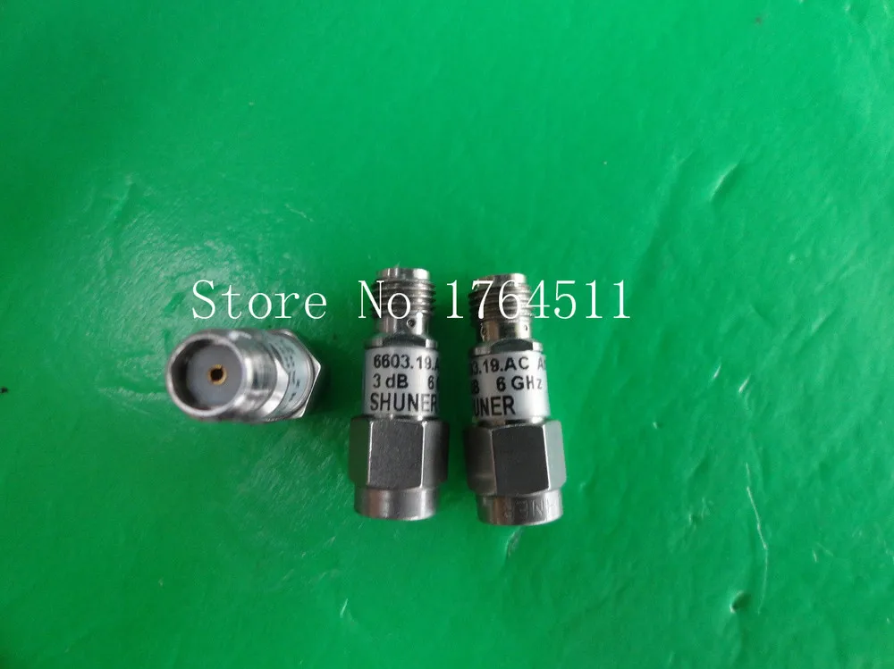 

[BELLA] SUHNER 6603.19.AC DC-6GHz 3dB 2W SMA coaxial fixed attenuator --5PCS/LOT