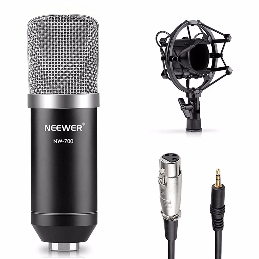 Neewer NW 700 профессиональный студийный комплект конденсаторного микрофона для