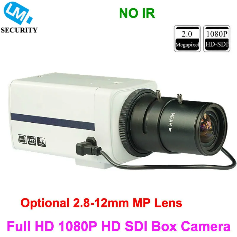  Professional Metal HD SDI Box camera 2.0MP 1080P 1/3" Panasonic CMOS Sensor Digital Security HD-SDI Surveillance CCTV Camera 