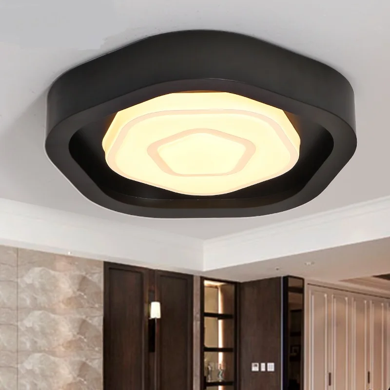 

Creative art LED ceiling lamp modern minimalist Nordic living room bedroom study American personality ceiling lamp ya8113
