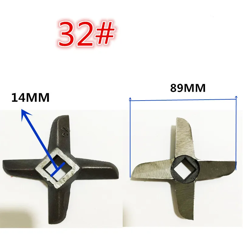 1pcs meat grinder knife parts for meat grinders knives for mincer 32