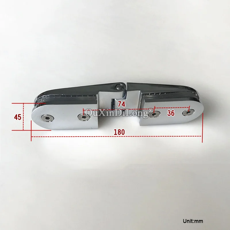2 шт. произвольные Угловые латунные петли для наружной открытой двери душевой комнаты для ванной стеклянный зажим JF1668