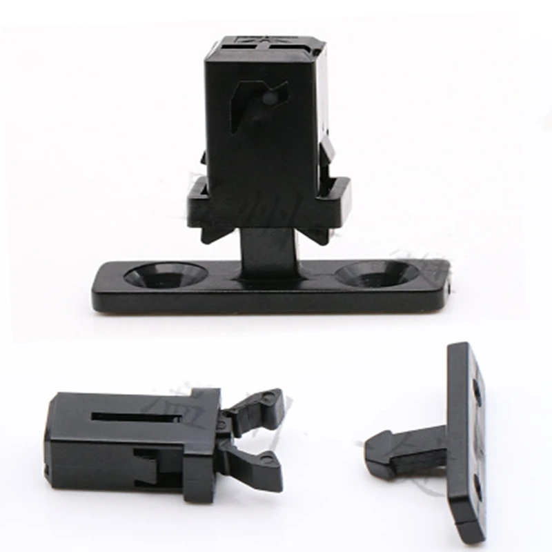 

10pcs Door lock PR-001 garbage bin press switch lock car glasses box clip