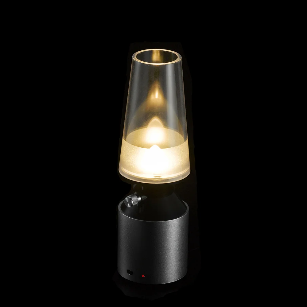 

Creative Blowing Control Lamp USB Rechargeable LED Kerosene Lamp Retro&Modern Night Light Adjustable induction lamp