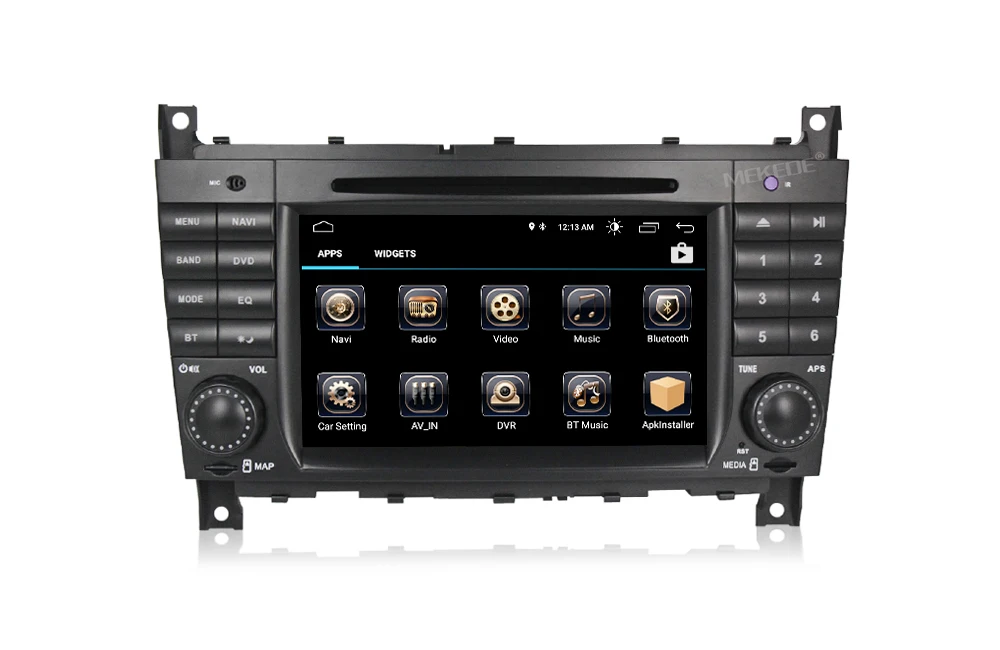 MEKEDE 7 дюймов 2din android 8,1 dvd-плеер для автомобиля gps навигация Автомагнитола для Benz C Класс W203/AMG C55/AMG C63/CLK класс W209