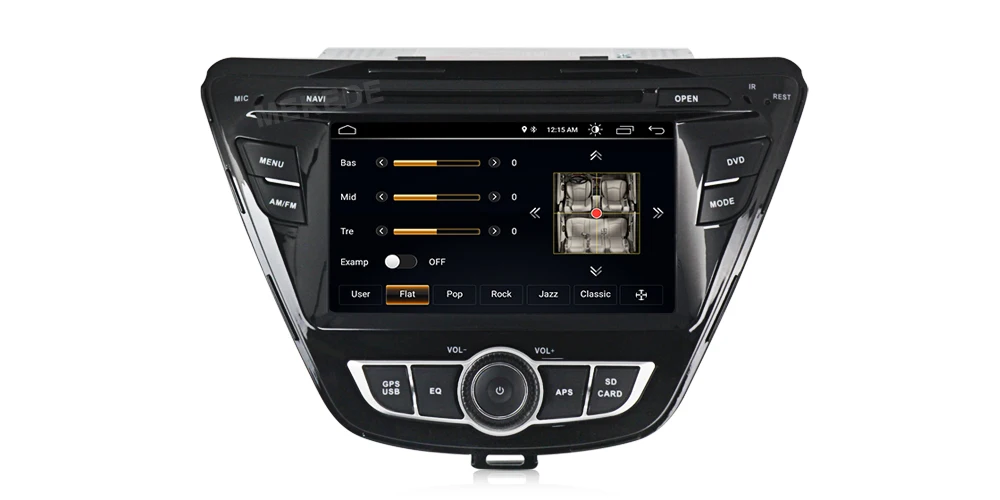 Clearance MEKEDE Android 8.1 Car GPS Multimedia Navi Stereo Player For HYUNDAI  ELANTRA 2014 with Quad-core support Bluetooth wifi 15