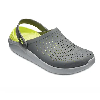 Распродажа! CROCS LiteRide Clog Discount Sports Sandals for Men Outdoor
Beach Sandals man Light Footwear Summer Crocs-shoes Обзор
