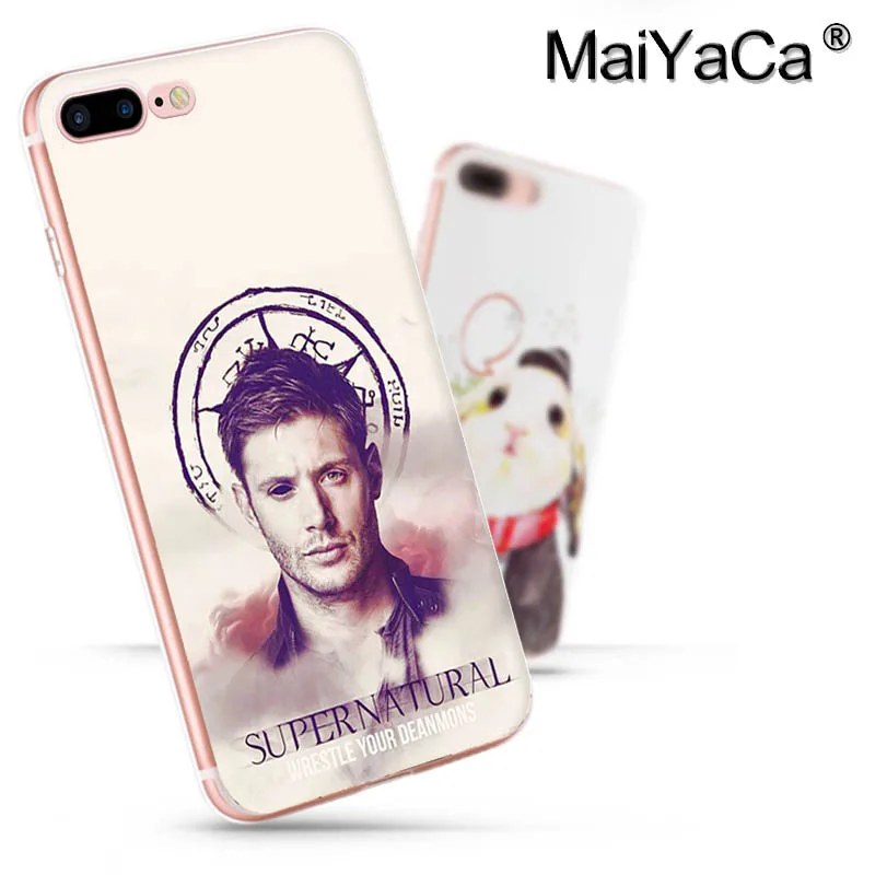 Чехол для телефона MaiYaCa Supernatural Jared Padalecki KAZ 2Y5 с мультяшным рисунком iPhone 8 7 6 6S Plus X 5 5S