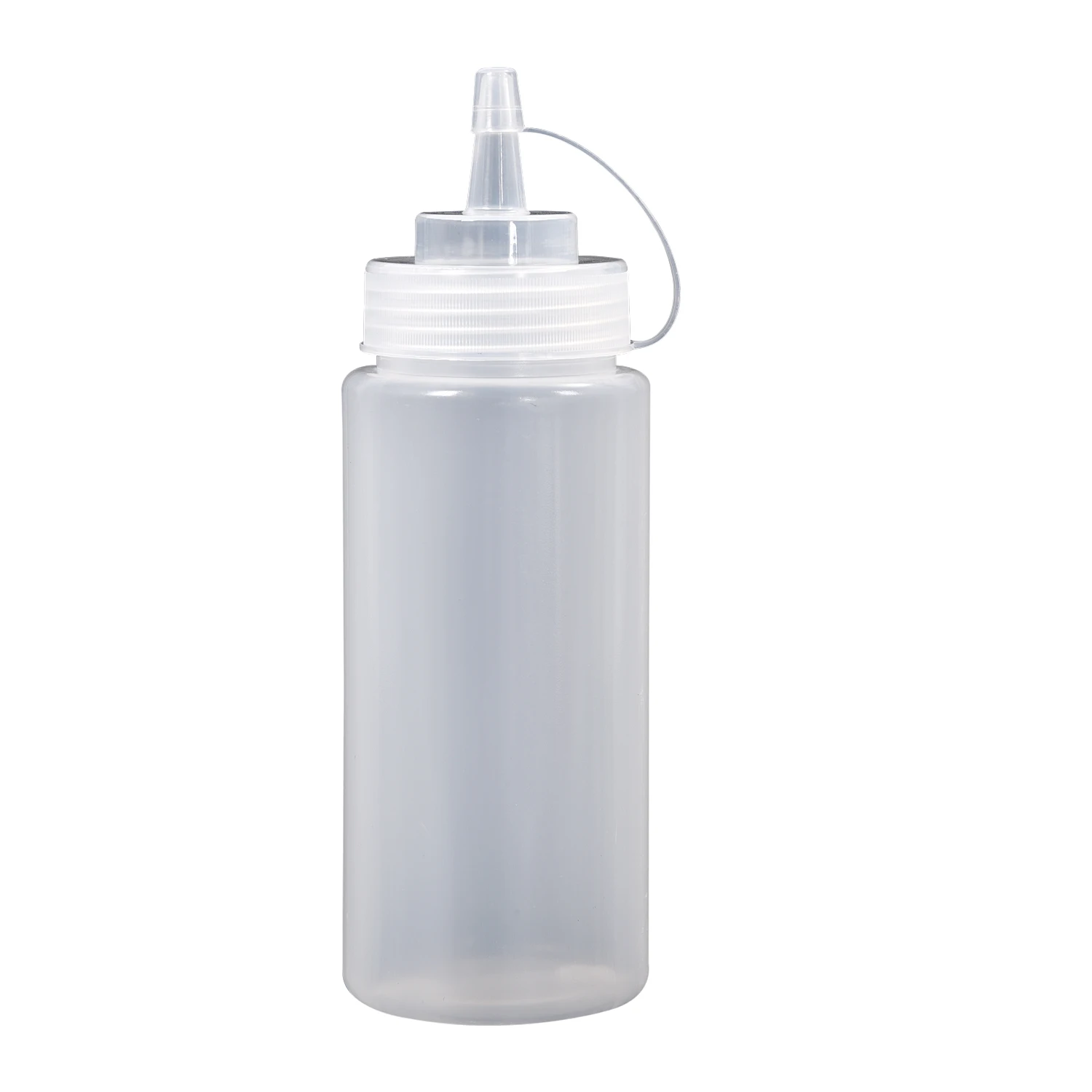 HOT White plastic bottle dispenser Compression Sauce 16 ozin Storage