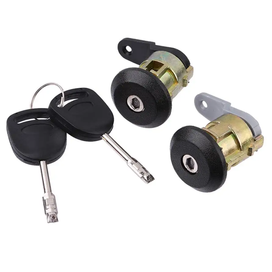 

Dropping Car-styling For Ford Ka Fiesta Escort Courier Complete Door Lock Set+2 Keys Front Right Left#LHD
