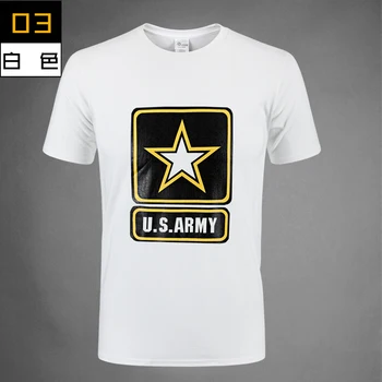 

2017 The U.S Army Cotton Men Round O-Neck T Shirts 101st Airborne Division Short Sleeve T-Shirts Millitary Summer 6Color tshirts
