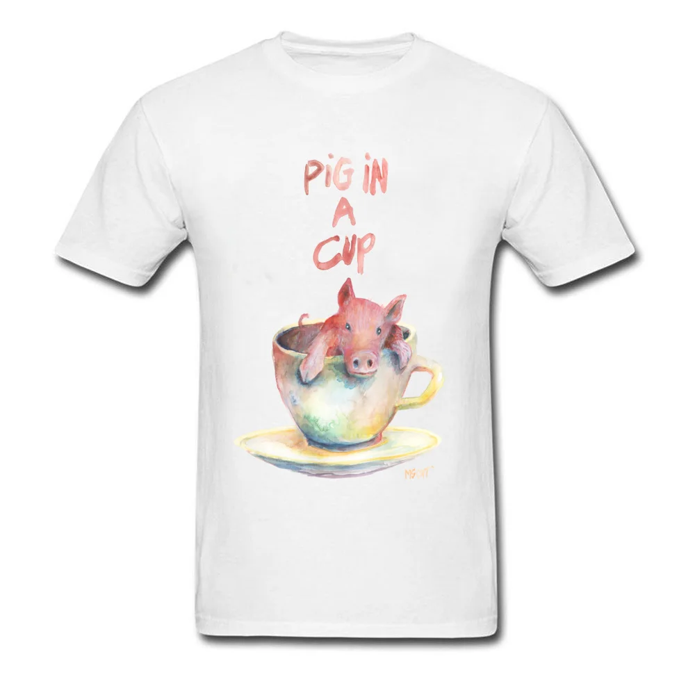 Pig in a Cup by Michelle Scott_white