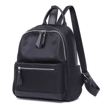 

Women Backpack Fashion Nylon Casual Student Bag High Quality Black Casuales Designer Shoulder Bag DropShipping