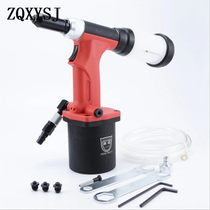 

Industrial-grade automatic pneumatic rivet gun Self-priming Stainless steel blind rivet gun
