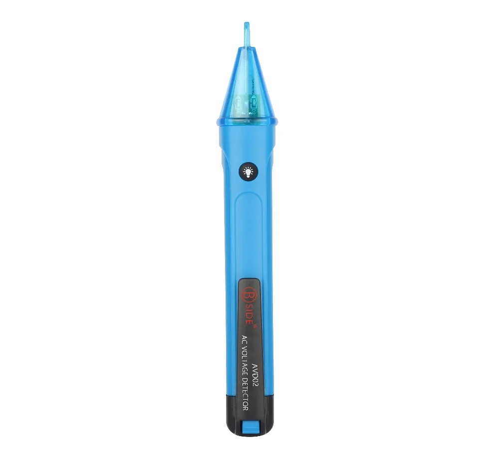 

Bside AVD02 Non-Contact Tester Pen Stick Probe AC 90V~1000V Voltage Test Detector Pencil LED Light Display Electric Meter