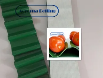 

PVC conveyor belt with waves