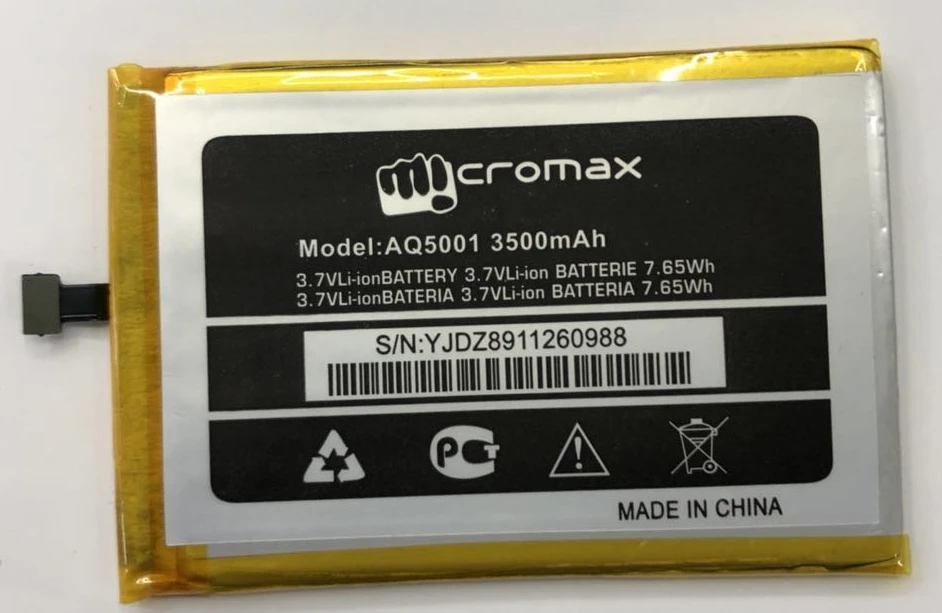 Micromax aq5001 аккумулятор