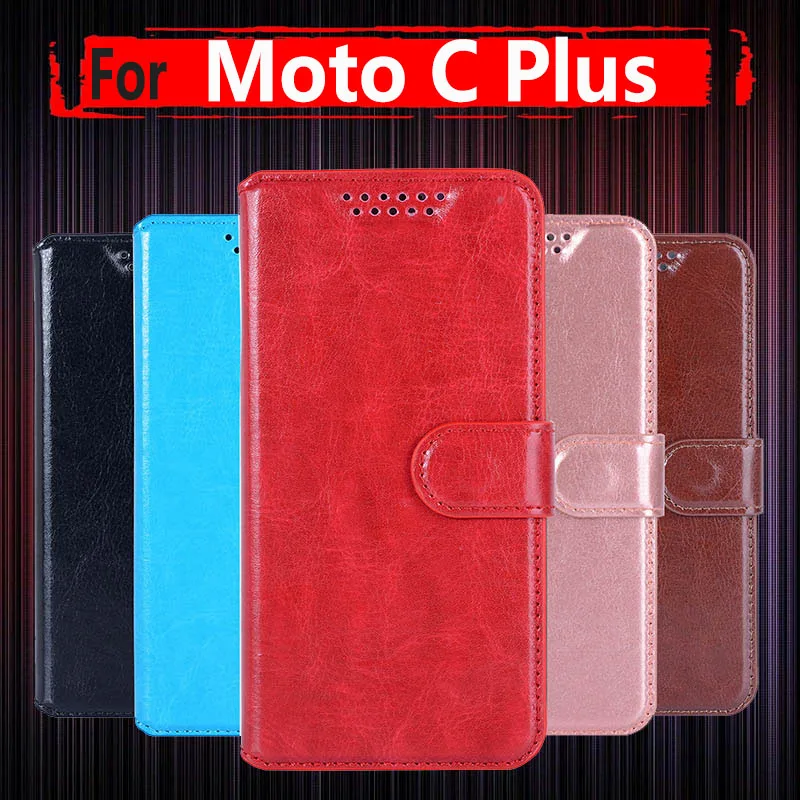 

For Motorola Moto C Plus Case 5.0 Wallet PU Leather Phone Case For Motorola Moto C Plus XT1723 XT1724 Case Flip Cover Back Bag