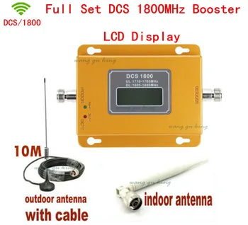 

Full Set GSM 4G LTE 1800 Repeater 60dB GSM 4G DCS 1800 Cellular Amplifier Mobile Signal Booster DCS 1800mhz 4G Repetidor Antenna