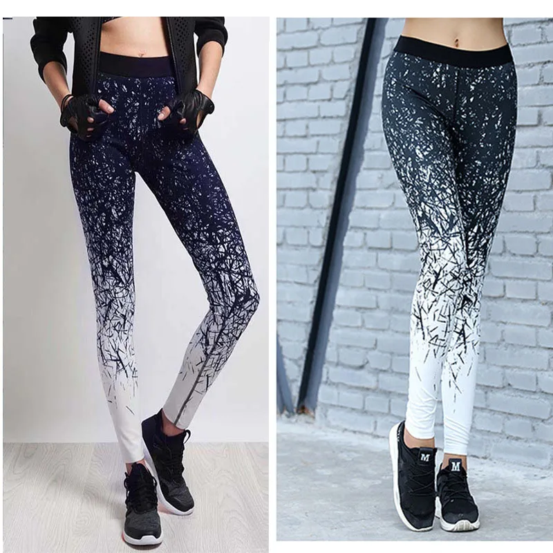 

Fashion New Sports Printed Yoga Pants Women eggings Fitness Yoga Running Tights Sport Jogging Energy Seamless Pants legentsy