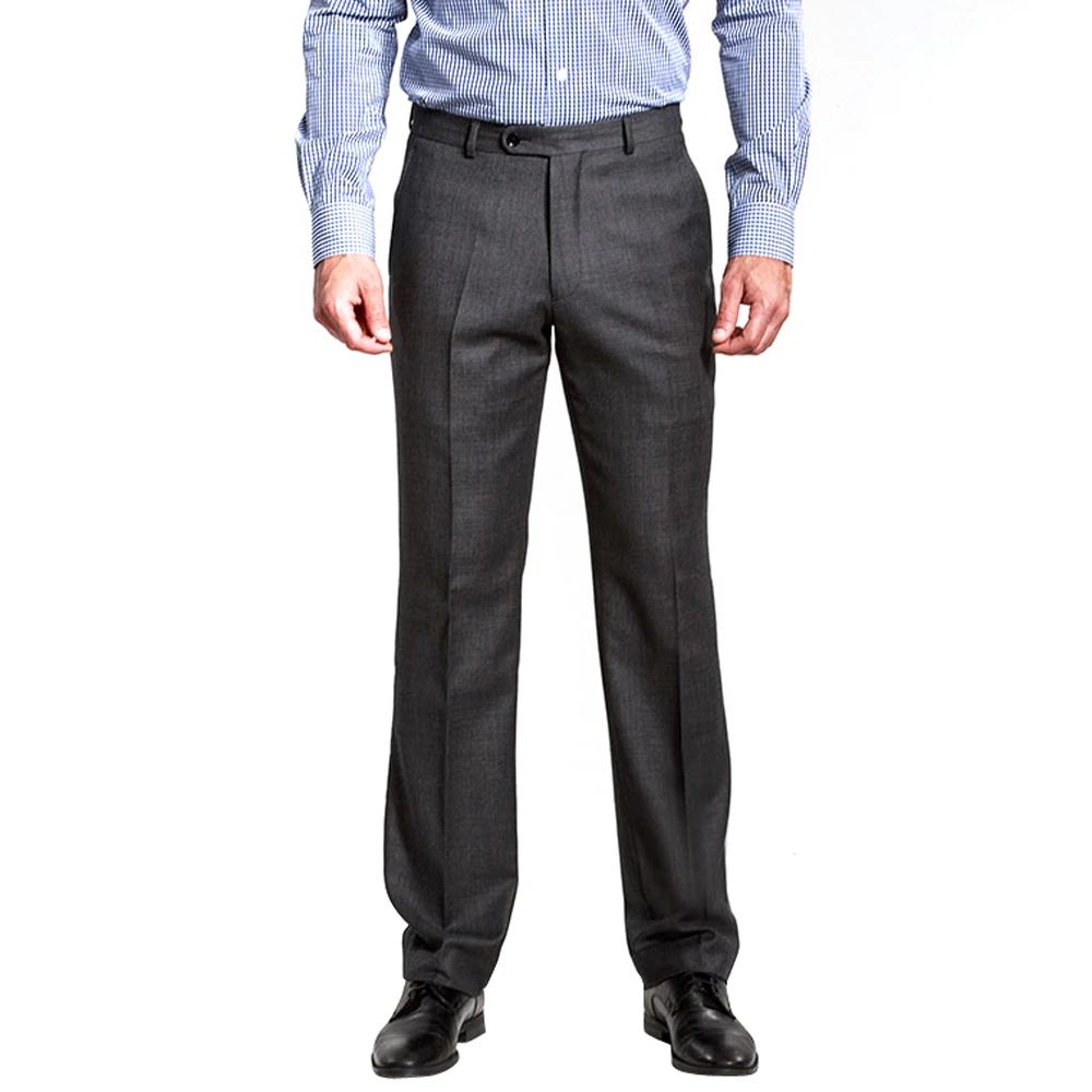 grey slim fit trousers