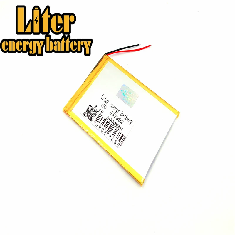 

3.7V 5000mAH (polymer lithium ion battery) Li-ion battery for tablet pc 7 inch 8 inch speaker [457992]