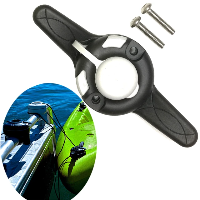 Rowing Boats Canoe Kayak Cleat Rib Port Tie Up Cleat Sea Fishing Holder  Mount Base Rod