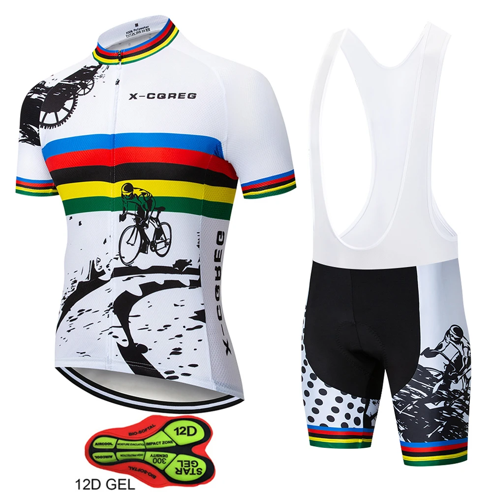 X CQREG мужские майки для велоспорта набор 2020 горячая Распродажа Roupas Ropa Ciclismo Hombre MTB