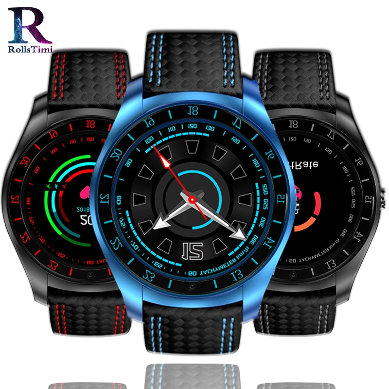 

Smart Watch RollsTimi Pedometer Camera Smart Bracelet with Touch Screen Support Sim Card digital watch Fitness Tracker watch man