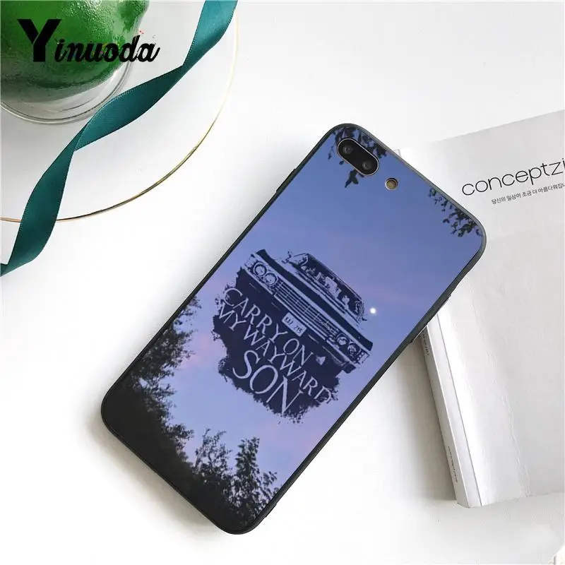 Yinuoda Сверхъестественное ТВ фильм Coque Оболочка Чехол для телефона для iPhone 8 7 6 6S Plus X XS MAX 5 5S SE XR 10 чехол s