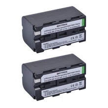5200mAH 2Pcs NP-F750 NP-F770 NP F750 NP F770 Battery For Sony CCD-TR917 CCD-TR940 CCD-TRV101 CCD-TRV215 CCD-TRV25 CCD-TRV36