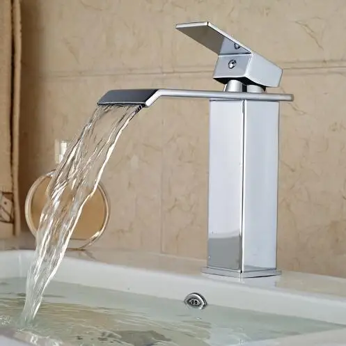 

Hosehold Bathroom Faucet Deck Mounted Basin Mixer Faucets Chrome Sink Taps