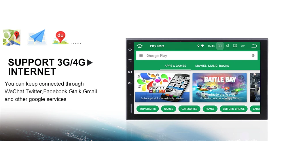 Best Dasaita 7" Android 8.1 Car GPS Player Navi for Universal Car Console Size 176mm*102mm with 2G+16G Quad Core Autoradio 4G 20 Best Dasaita 7" Android 8.1 Car GPS Player Navi for Universal Car Console Size 176mm*102mm with 2G+16G Quad Core Autoradio 4G 20