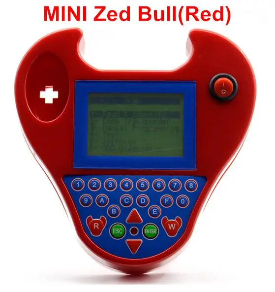 Мини Zed Bull программатор ключей SBB v46,02 v33,02 v33,01 Программирование ключ в иммобилайзере копия транспондера чип - Цвет: Red MINI Zed Bull