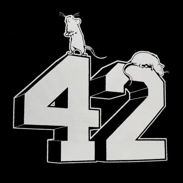 Модная мужская футболка бесплатная доставка Hitchhiker's Guide to the Galaxy вдохновленная 42