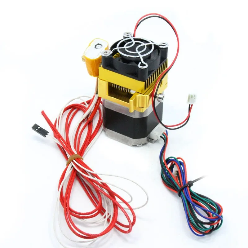 Обновления экструдер MK9 глава J-головки Hotend для Makerbot 3D принтеры Запчасти термистор трубки Вентилятор охлаждения Полный комплект