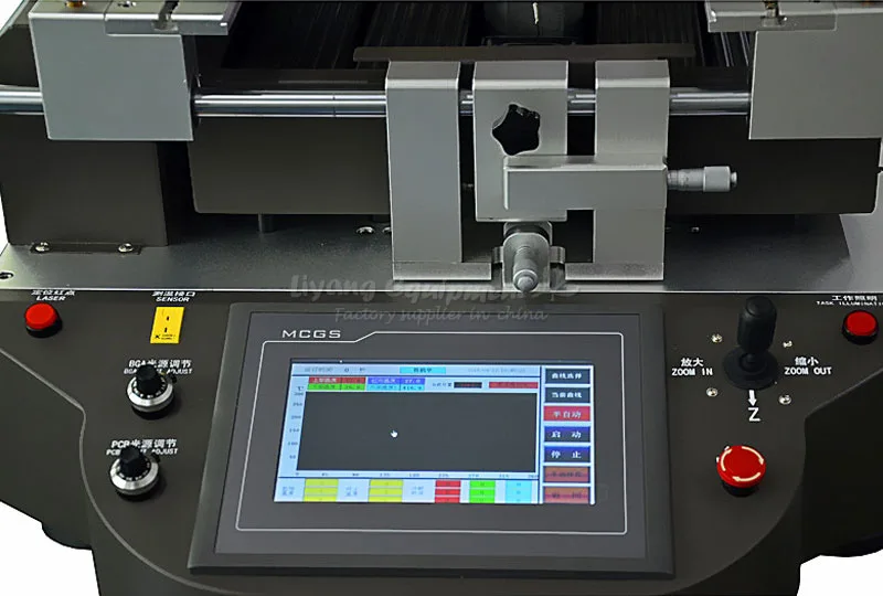 Экономический 3 зоны горячего воздуха центровка корпуса bga паяльная станция LY G700 bga машина