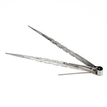 Стиль 8,66 дюймов металлический уголь для кальяна щипцы для углей зажимы запирающие щипцы для кальяна аксессуары