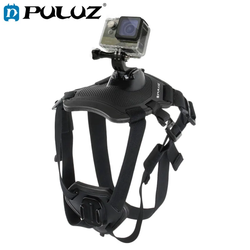 

PULUZ Hound Dog Fetch Harness Adjustable Chest Strap Mount for GoPro NEW HERO Action Cameras Mou'n't