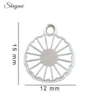 

20pcs/lot Newest Silver Tone Floating Dangle Charms Metal Lemon Charms Pendant Jewelry Findings for DIY Bracelet