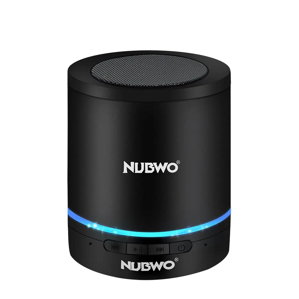 NUBWO Bluetooth динамик, беспроводной портативный динамик, открытый мини беспроводной динамик с многофункциональным стерео, встроенный микрофон