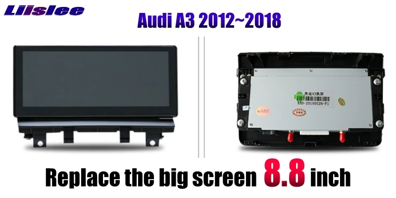 Lislee Car Multimedia Player NAVI For Audi A3 S3 RS3 8V MQB 2012~2018 Original Car System Radio WIFI MAP GPS Screen Navigation 4