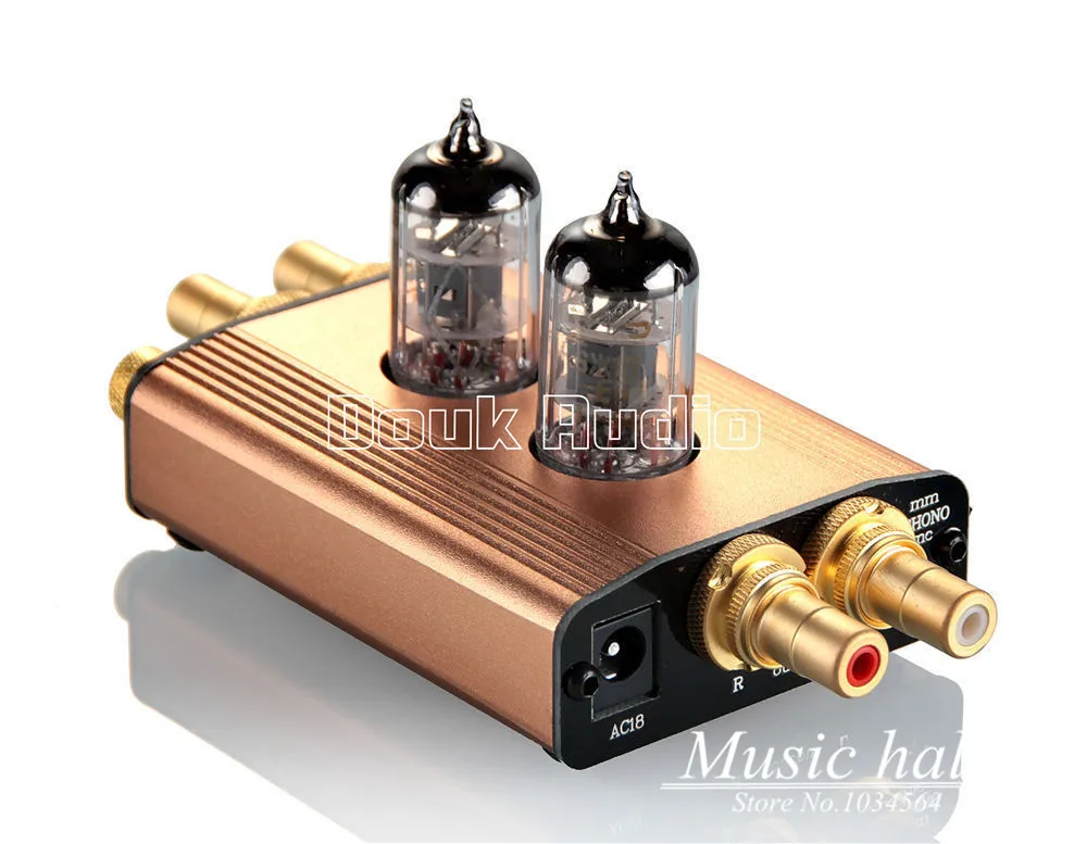 2017 New Music Hall High End Mini Vacuum Tube MM Phono Turntable