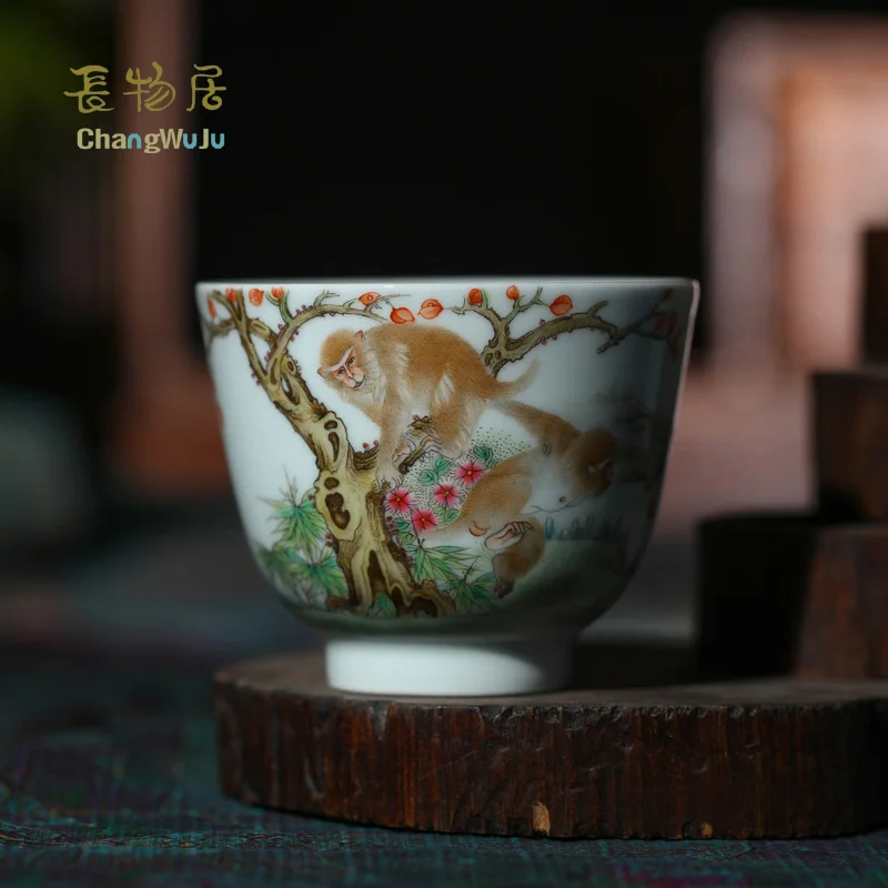 Чашки и блюдца Changwuju в цзиндэчжэне китайская чайная чашка ручной работы