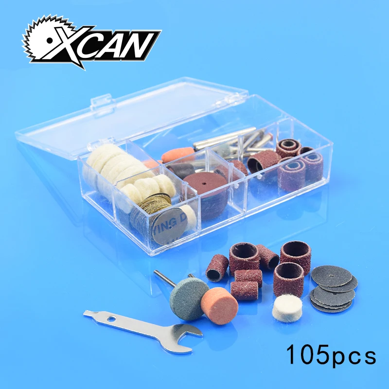 

105PC Dremel Accessories Rotary Tool Bit Set Electric Rotary Tool Accessories for Grinding Polishing Cutting with 3.2mm Mandrel