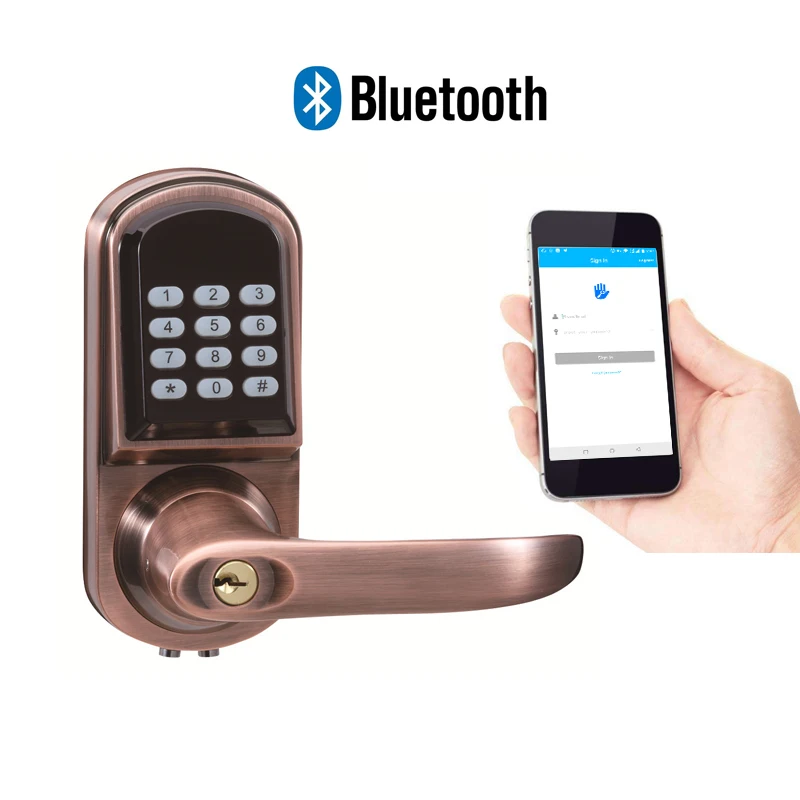 CYPATLIC Electronic Bluetooth Cadeado Smart Pin Code Digital Door Lock Keyless Password Lock For Hotel and Apartment smart door lock