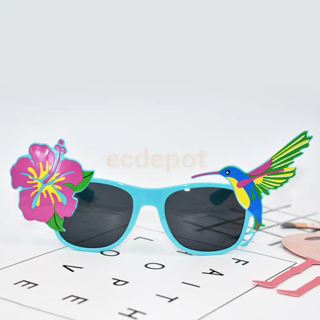 Buy Hawaiian Tropical Floral Bird Sunglasses Fancy