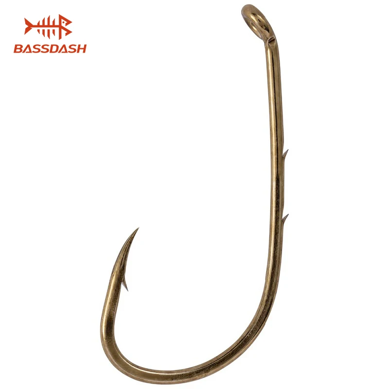 

30PCS High Carbon Steel Barbed Fish Hook Baitholder Fishing Hooks Worm Pond Fish Bait Holder Size 1/0 2/0 3/0