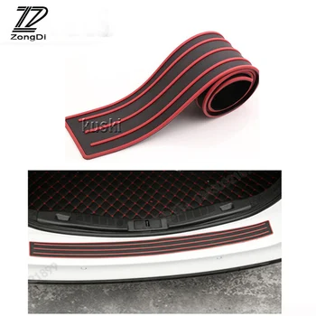 

ZD For Ford Focus 2 3 Fiesta Mondeo Ranger Kuga Seat Leon Ibiza Lexus Car Rear Trunk Door Crash Protection Strip Stickers Covers