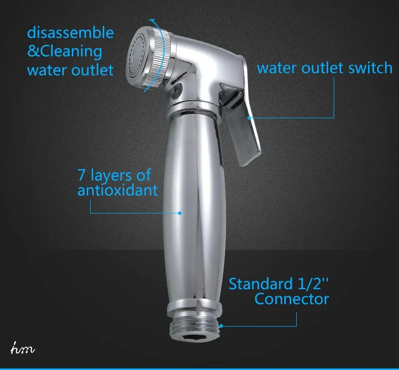 hm Bidet Shower Spray Brass Toilet Bidets for Toilets Device Portable Shower Handheld Faucets Bidet Seat wc Bidets Hand Shower (1)